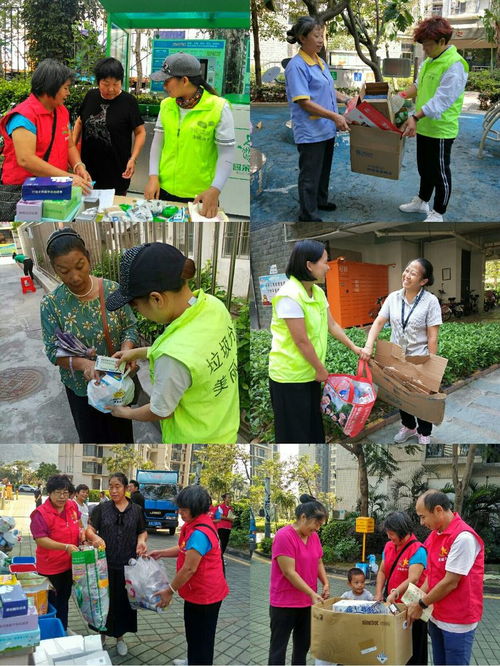 深圳盐田区深化垃圾分类实践 资源回收日活动助力绿色城市建设